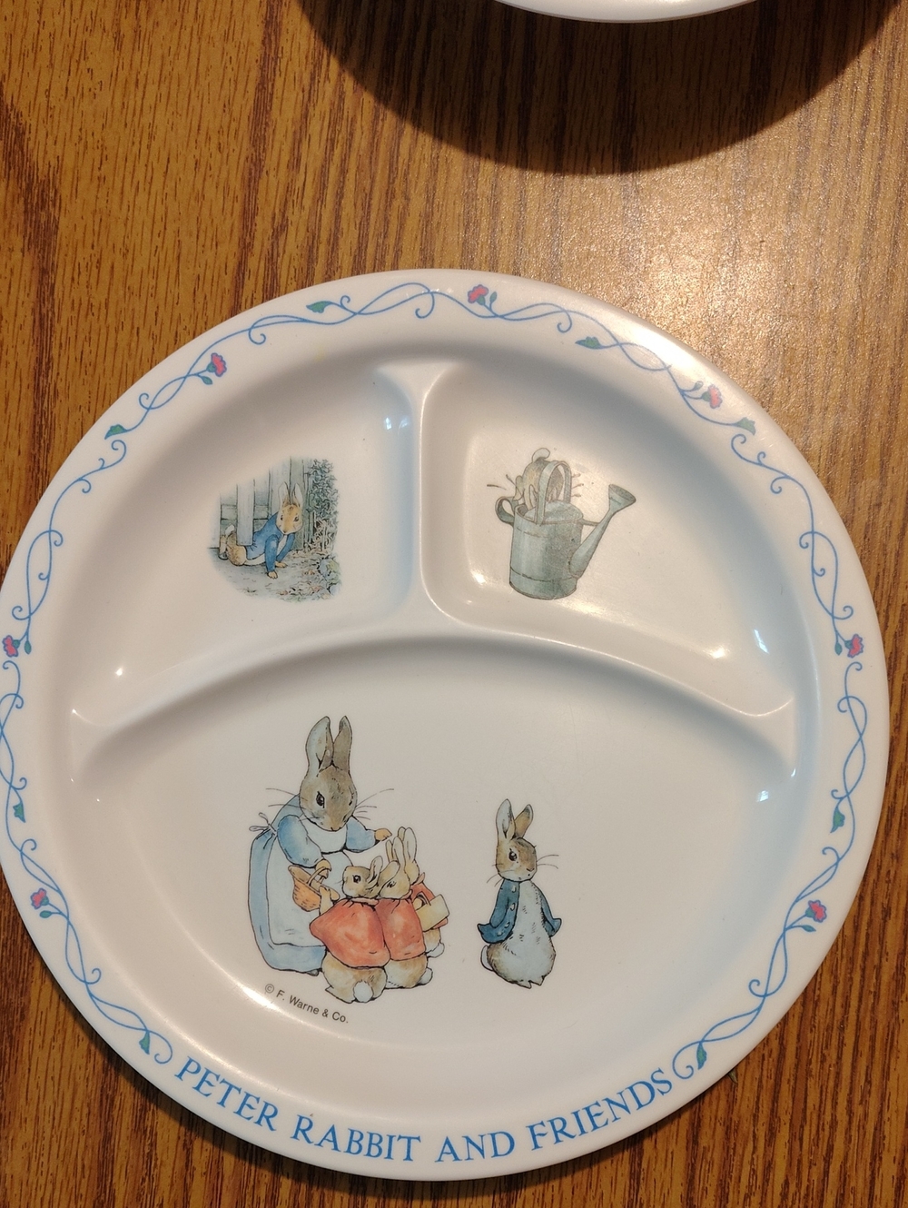 Peter Rabbit Plate/Bowl Set - Picture 2 of 4